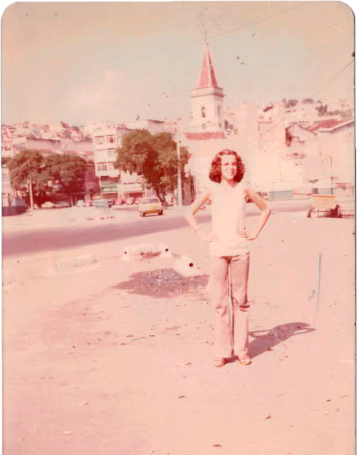 Minha mãe no Estácío